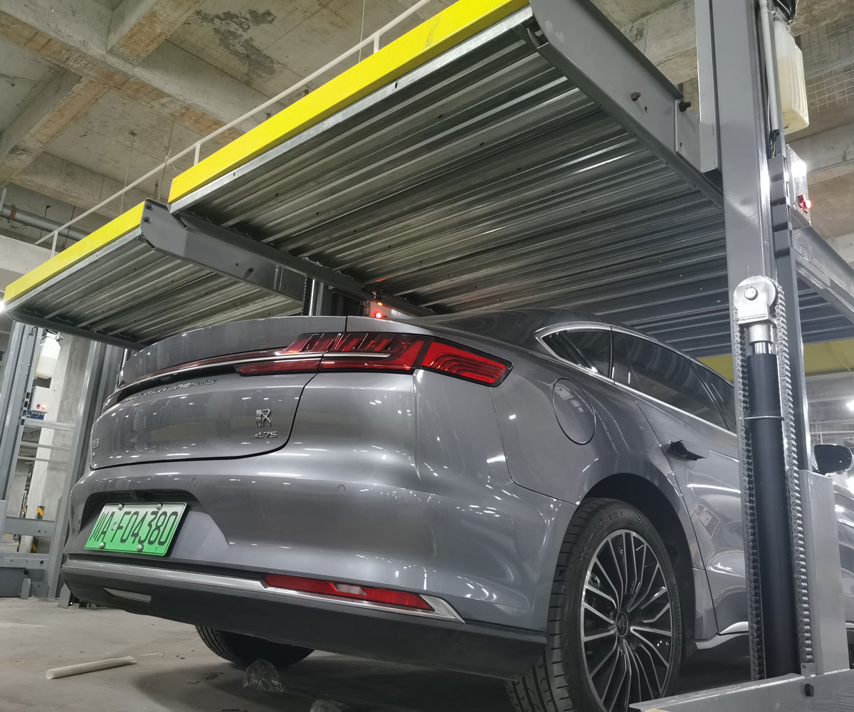 新都两柱简易式立体停车位短租