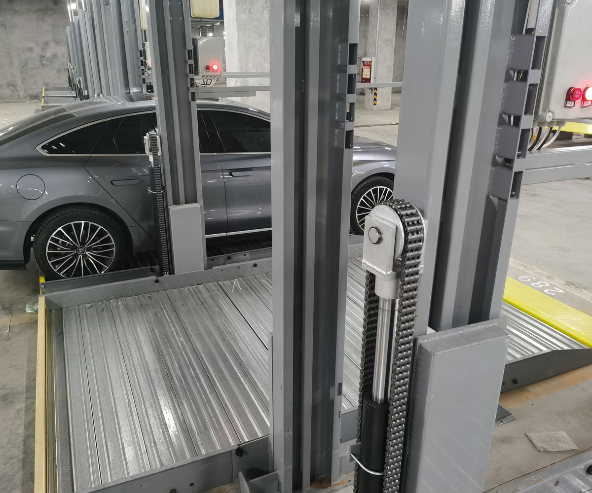 甘肃2层简易升降类机械式停车位改造
