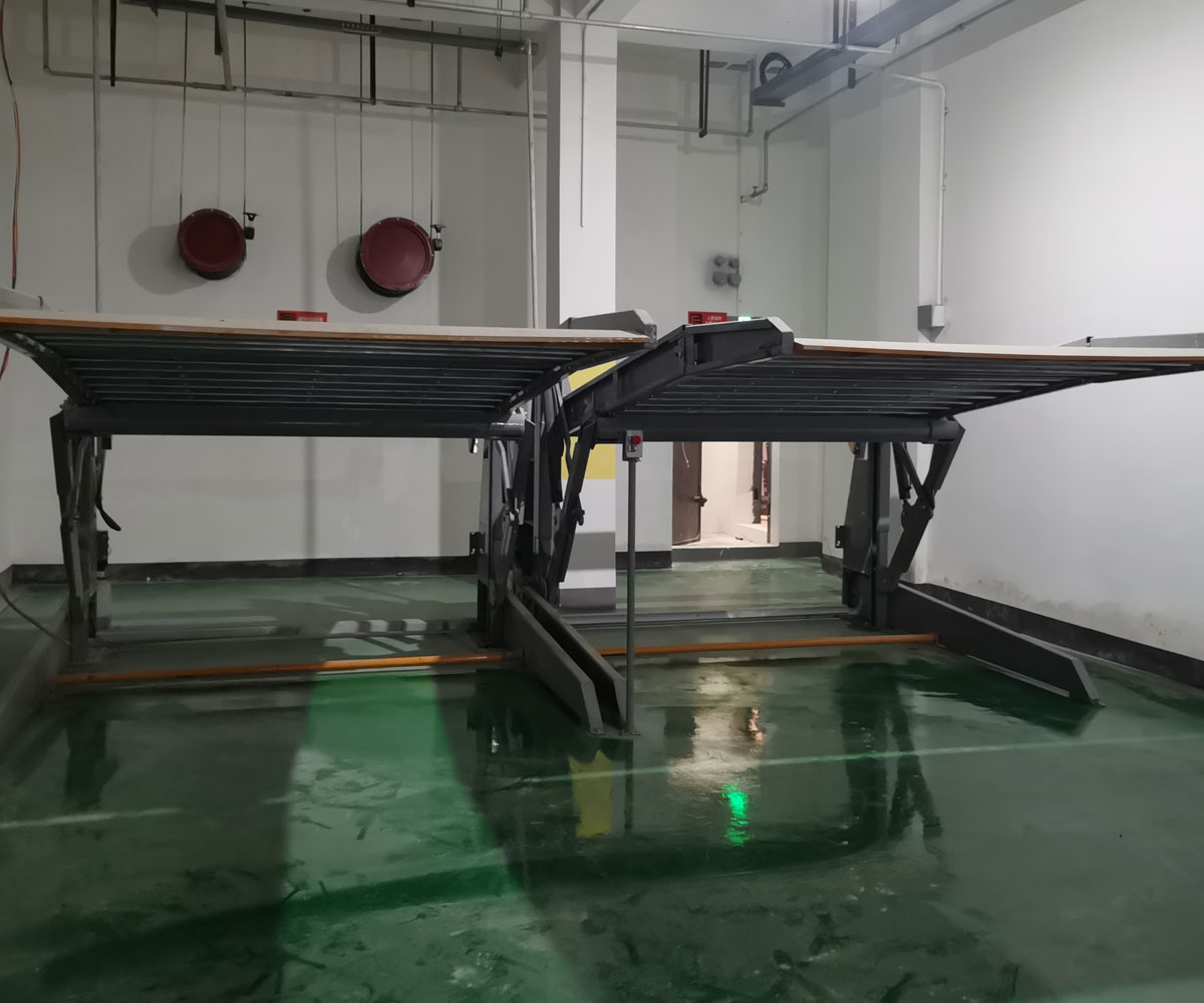 金阳PJS俯仰简易升降机械式立体车库设备
